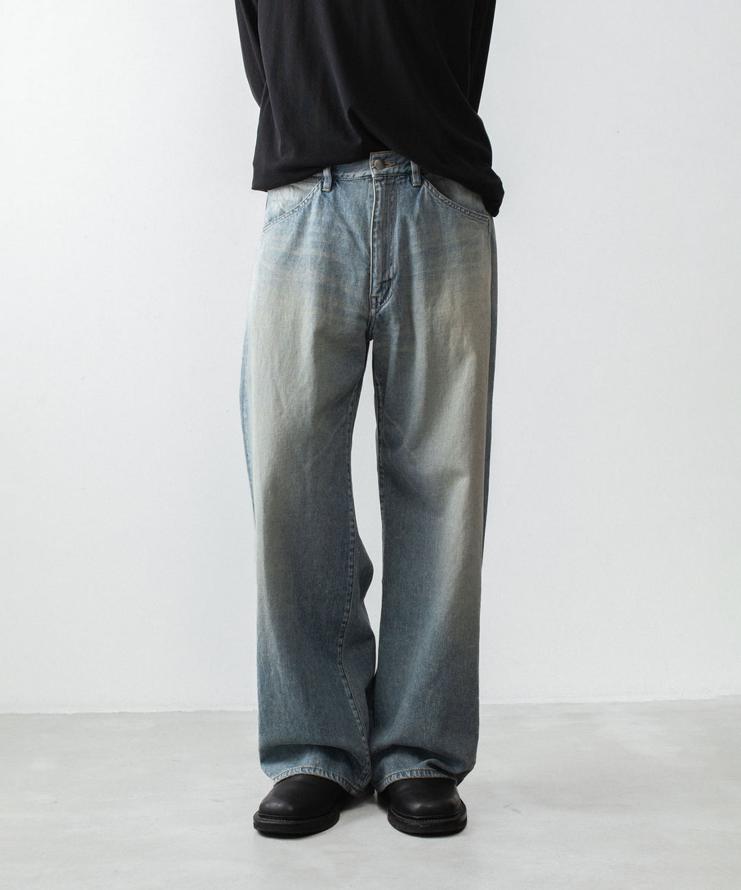 ATTACHMENT アタッチメントの11OZ DENIM WIDE JEANS - L.NAVYの公式通販サイトsession福岡セレクトショップ