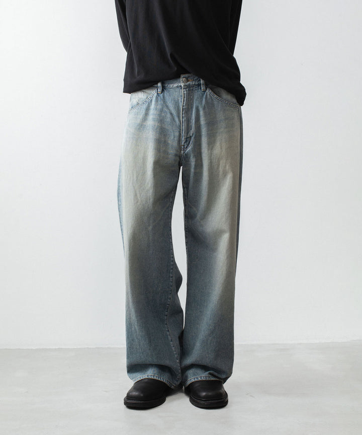 ATTACHMENT アタッチメントの11OZ DENIM WIDE JEANS - L.NAVYの公式通販サイトsession福岡セレクトショップ
