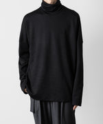 画像をギャラリービューアに読み込む, ATTACHMENT アタッチメントのWO/NY SMOOTH OVERSIZED HIGHNECK L/S TEE - BLACK 公式通販サイトsession福岡セレクトショップ
