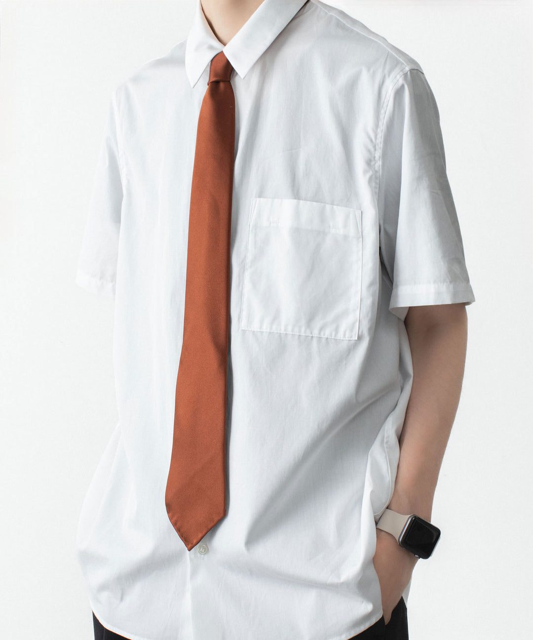 ATTACHMENT アタッチメントのSILK SATIN TIE - BROWNの公式通販サイトsession福岡セレクトショップ