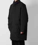 画像をギャラリービューアに読み込む, ATTACHMENT アタッチメントの3LAYER LIGHT TAFFETA UTILITY DOWN COAT - BLACK 公式通販サイトsession福岡セレクトショップ
