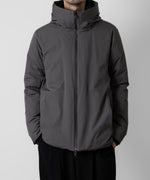 画像をギャラリービューアに読み込む, ATTACHMENT アタッチメントの3LAYER LIGHT TAFFETA HOODED DOWN JACKET - D.GRAY 公式通販サイトsession福岡セレクトショップ
