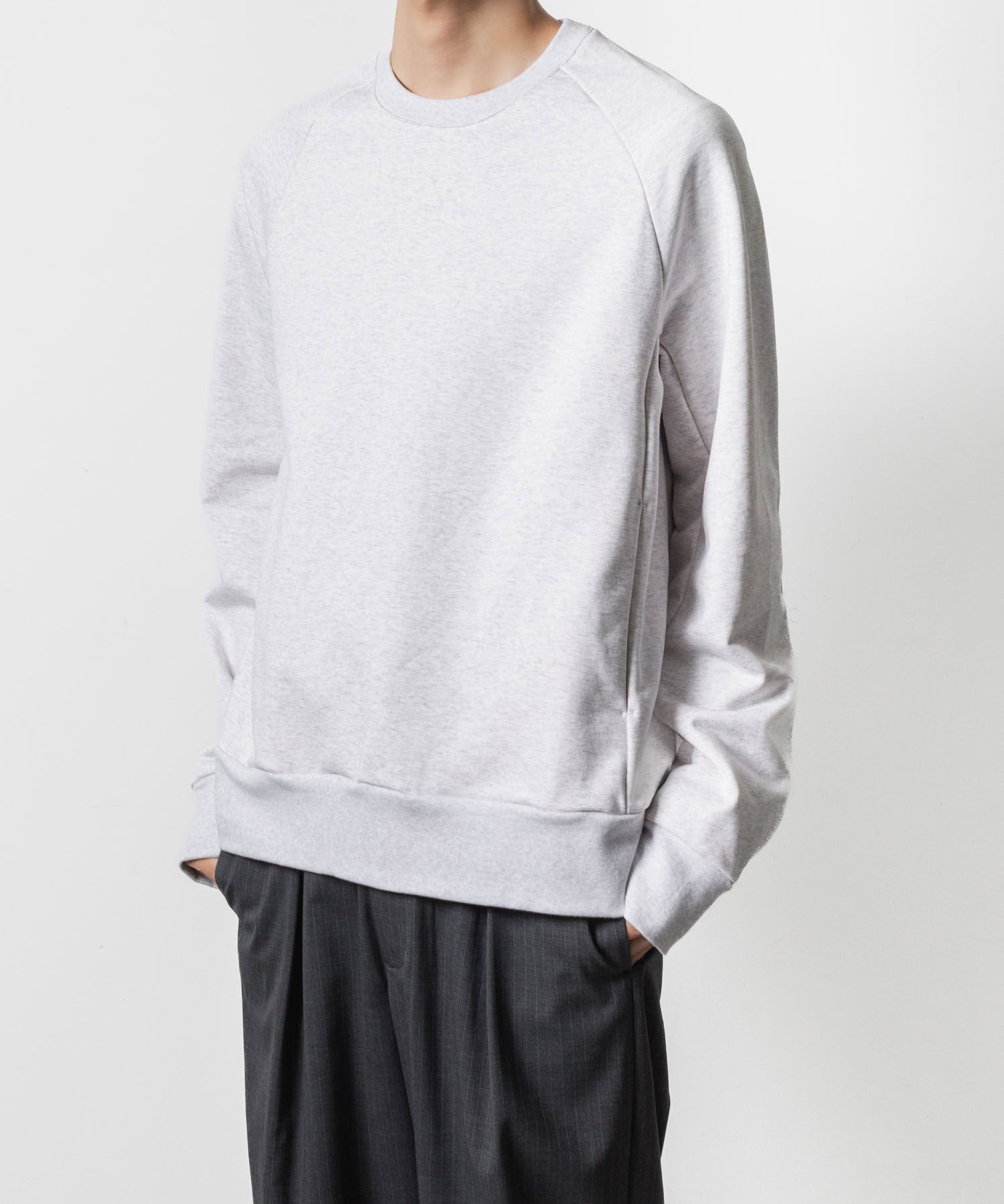 ATTACHMENT アタッチメントのCO STRECH TERRY PULLOVER - X.GRAYの公式通販サイトsession福岡セレクトショップ