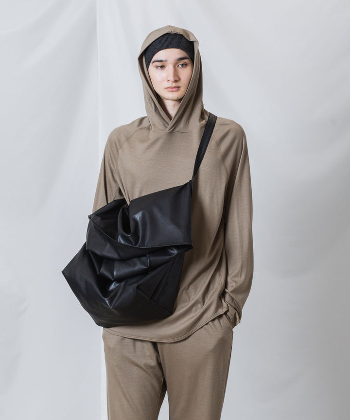 ATTACHMENT アタッチメントの1/60 WOOL SMOOTH HOODED PULLOVER - CAMELの公式通販サイトsession福岡セレクトショップ