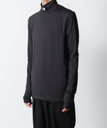 画像をギャラリービューアに読み込む, VEIN ヴェインのCOOLMAX STRETCH JERSEY VPW　HIGH NECK L/S TEE - BLACKの公式通販サイトsession福岡セレクトショップ
