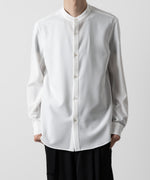 画像をギャラリービューアに読み込む, ATTACHMENT アタッチメントのPE STRETCH VIYELLA BAND COLLAR DRESS SHIRT - WHITE 公式通販サイトsession福岡セレクトショップ
