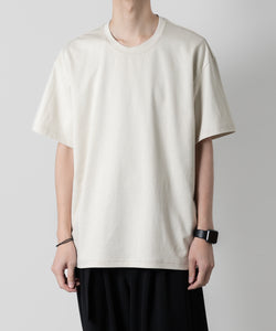 【ATTACHMENT】ATTACHMENT アタッチメントのCOTTON DOUBLE FACE OVERSIZED S/S TEE - OFF WHITE 公式通販サイトsession福岡セレクトショップ