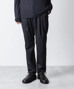 画像をギャラリービューアに読み込む, ATTACHMENT アタッチメントのT/W/SI STRETCH GABARDINE REGULAR FIT EASY TROUSERS - D.NAVYの公式通販サイトsession福岡セレクトショップ
