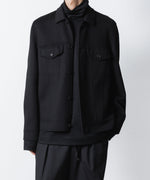 画像をギャラリービューアに読み込む, ATTACHMENT アタッチメントのWO/CA DOUBLE FACE BEAVER TRACKER JACKET - BLACKの公式通販サイトsession福岡セレクトショップ
