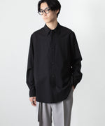 画像をギャラリービューアに読み込む, ATTACHMENT アタッチメントのWO/TA STRETCH TRO L/S SHIRT - BLACKの公式通販サイトsession福岡セレクトショップ

