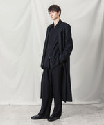 画像をギャラリービューアに読み込む, ATTACHMENT アタッチメントのWOOL SHAGGY PADDING CHESTER COAT - BLACKの公式通販サイトsession福岡セレクトショップ
