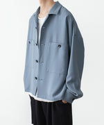 画像をギャラリービューアに読み込む, ATTACHMENT / EXCLUSIVE ITEMアタッチメントのPE LIGHT TROPICAL OVERSIZED SHIRT BLOUSON - L.BLUEの公式通販サイトsession福岡セレクトショップ
