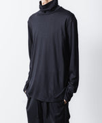 画像をギャラリービューアに読み込む, ATTACHMENT アタッチメントの1/60 WOOL SMOOTH HIGH NECK TURTLE L/S TEE - NAVYの公式通販サイトsession福岡セレクトショップ
