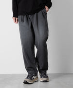 画像をギャラリービューアに読み込む, ATTACHMENT アタッチメントの11oz DENIM BELTED TAPERED FIT TROUSERS - BLACK 公式通販サイトsession福岡セレクトショップ
