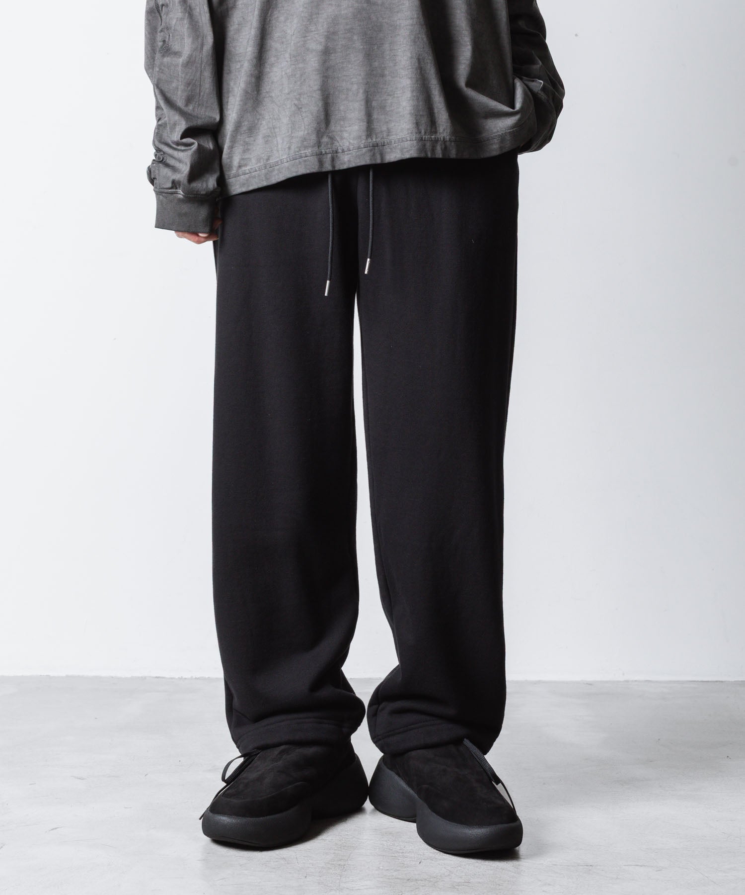 VEIN ヴェインのJUMBERCA TERRY SWEAT PANTS - BLACKの公式通販サイトsession福岡セレクトショップ
