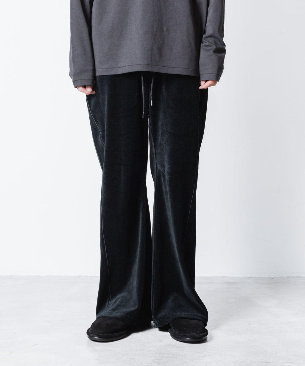 ATTACHMENT アタッチメントのCO/PE VELOR JERSEY TRACK JACKET - BLACKの公式通販サイトsession福岡セレクトショップ