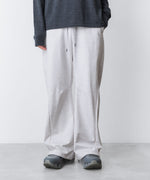 画像をギャラリービューアに読み込む, ATTACHMENT アタッチメントのCO STRECH TERRY 3D WIDE TROUSERS - X.GRAYの公式通販サイトsession福岡セレクトショップ

