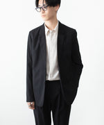 画像をギャラリービューアに読み込む, ATTACHMENT アタッチメントのWO/TA STRETCH TRO 2B JKT - BLACKの公式通販サイトsession福岡セレクトショップ
