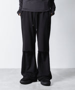 画像をギャラリービューアに読み込む, VEIN ヴェインのJUMBERCA TERRY CUT OFF BAGGY TROUSERS - BLACKの公式通販サイトsession福岡セレクトショップ
