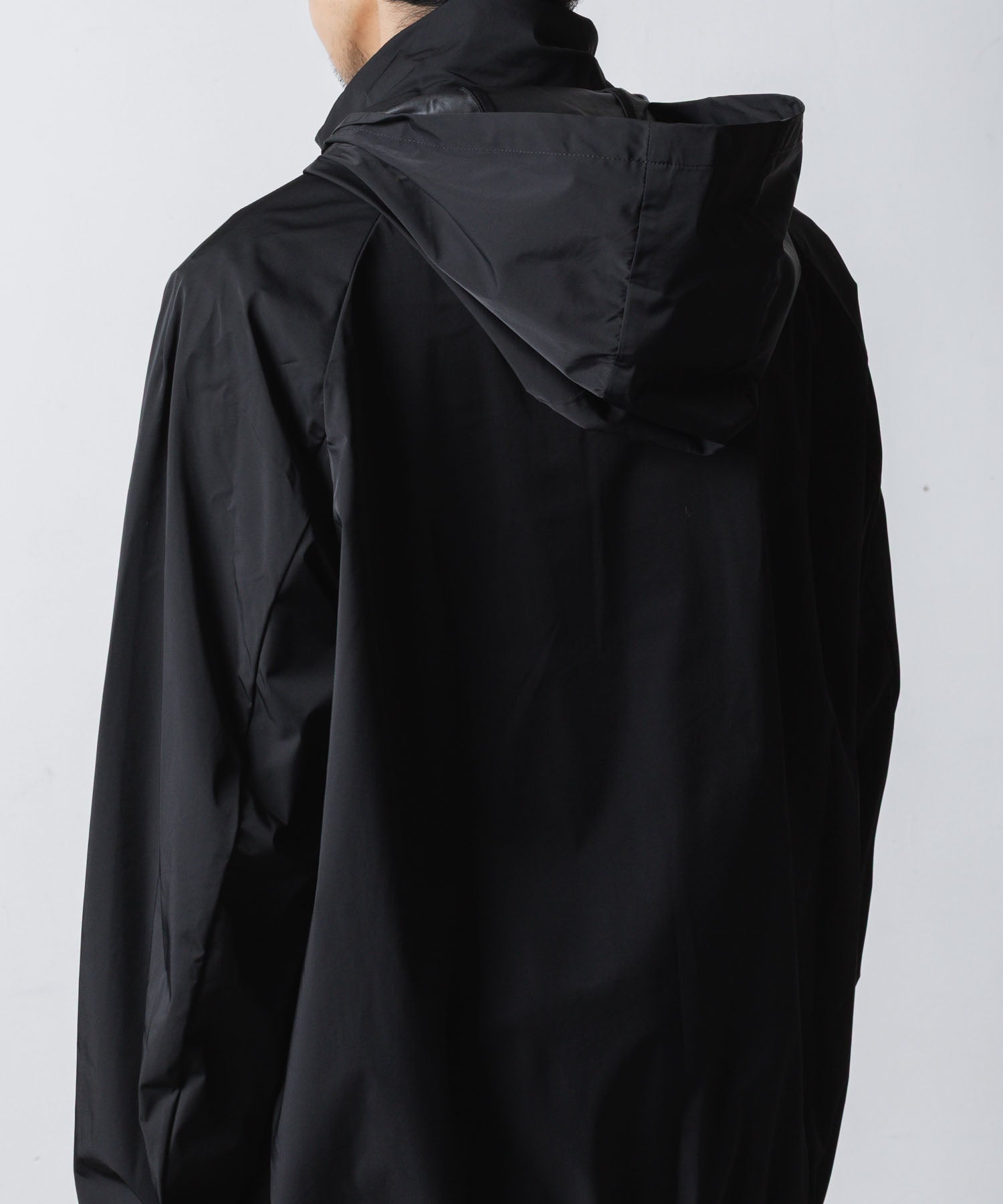 ATTACHMENT アタッチメントのNY 2LAYER STRETCH LIGHT BLOUSON - BLACKの公式通販サイトsession福岡セレクトショップ