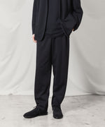 画像をギャラリービューアに読み込む, ATTACHMENT アタッチメントのCOTTON DOUBLE FACE LOUNGE TROUSERS - BLACKの公式通販サイトsession福岡セレクトショップ
