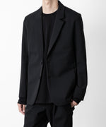 画像をギャラリービューアに読み込む, ATTACHMENT アタッチメント別注のSOLOTEX DOUBLE CLOTH 2B JACKET - BLACKの公式通販サイトsession福岡セレクトショップ
