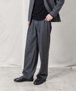 画像をギャラリービューアに読み込む, ATTACHMENT アタッチメントのT/W/SI STRETCH GABARDINE 1TUCK EASY TROUSERS - S.GRAYの公式通販サイトsession福岡セレクトショップ
