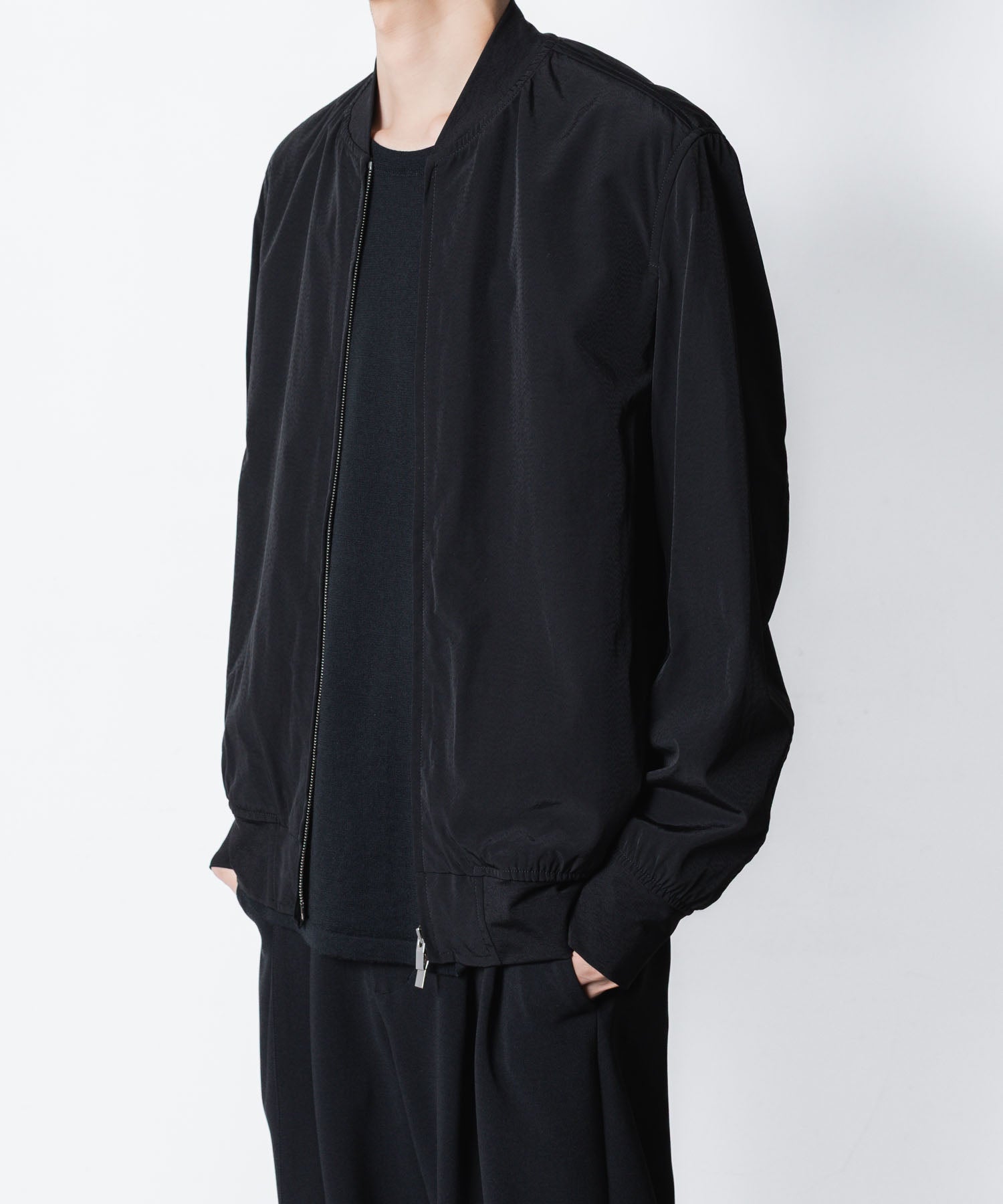 ATTACHMENT /アタッチメント】CO/NY WEATHER CLOTH MA-1 - BLACK