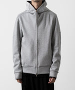 画像をギャラリービューアに読み込む, ATTACHMENT アタッチメントの限定CO/PE DOUBLE KNIT ZIP UP HOODIE - X.GRAYの公式通販サイトsession福岡セレクトショップ
