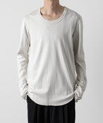 画像をギャラリービューアに読み込む, ATTACHMENT アタッチメントのSVIN CO RIB O-NECK L/S TEE - OFF WHITE 公式通販サイトsession福岡セレクトショップ
