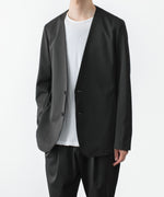 画像をギャラリービューアに読み込む, ATTACHMENT / EXCLUSIVE ITEMアタッチメントのLUCA MATTE TWIST COLLARLESS JKT - D.KHAKIの公式通販サイトsession福岡セレクトショップ
