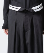画像をギャラリービューアに読み込む, ATTACHMENT アタッチメントのT/W/SI STRETCH GABARDINE FLAP TROUSERS - S.BLACKの公式通販サイトsession福岡セレクトショップ
