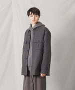 画像をギャラリービューアに読み込む, ATTACHMENT アタッチメントのRY/CO/SI FLANNEL PADDING L/S SHIRT - D.GRAYの公式通販サイトsession福岡セレクトショップ
