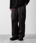 画像をギャラリービューアに読み込む, ATTACHMENT アタッチメントのNY/CO TWILL WIDE CARGO TROUSERS - D.GRAY 公式通販サイトsession福岡セレクトショップ
