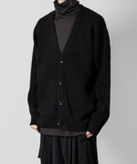 画像をギャラリービューアに読み込む, ATTACHMENT アタッチメントのBRITISH WO KNIT CARDIGAN - BLACK 公式通販サイトsession福岡セレクトショップ
