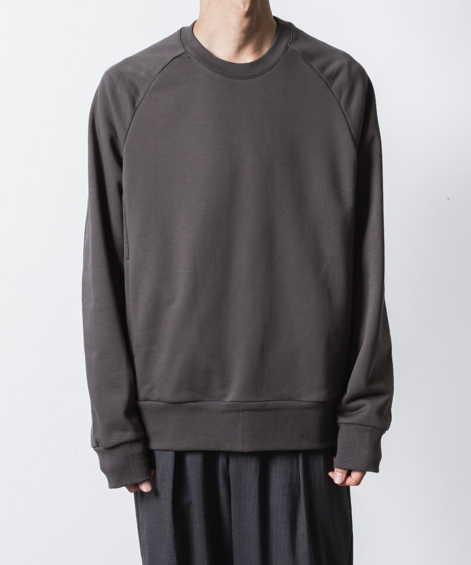 ATTACHMENT アタッチメントのCO STRECH TERRY PULLOVER - D.GRAYの公式通販サイトsession福岡セレクトショップ