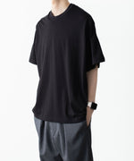 画像をギャラリービューアに読み込む, VEIN ヴェインの100/3 SUEDE JERSEY VESSEL S/S TEE - BLACKの公式通販サイトsession福岡セレクトショップ
