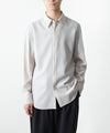 【 ATTACHMENT 】PE COMPACT TWILL REGULAR COLLAR DRESS SHIRT - L.GRAY