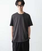画像をギャラリービューアに読み込む, ATTACHMENT アタッチメントのCOTTON DOUBLE FACE SLIM FIT S/S TEE - D.GRAYの公式通販サイトsession福岡セレクトショップ
