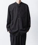 画像をギャラリービューアに読み込む, ATTACHMENT アタッチメントの140/2 GIZA BROAD BANDCOLLAR L/S SHIRT - BLACKの公式通販サイトsession福岡セレクトショップ
