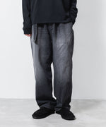 画像をギャラリービューアに読み込む, ATTACHMENT / EXCLUSIVE ITEMアタッチメントの11oz DENIM 1TUCK BELTED PANTS  - BLACKの公式通販サイトsession福岡セレクトショップ

