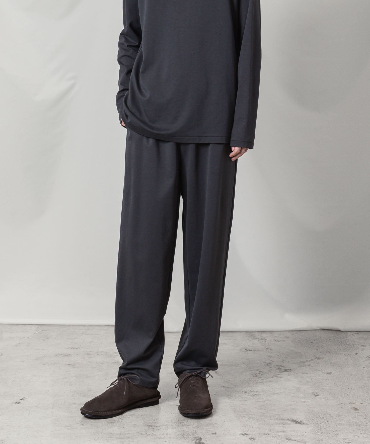 ATTACHMENT アタッチメントのCOTTON DOUBLE FACE LOUNGE TROUSERS - D.GRAYの公式通販サイトsession福岡セレクトショップ