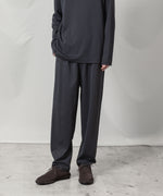 画像をギャラリービューアに読み込む, ATTACHMENT アタッチメントのCOTTON DOUBLE FACE LOUNGE TROUSERS - D.GRAYの公式通販サイトsession福岡セレクトショップ

