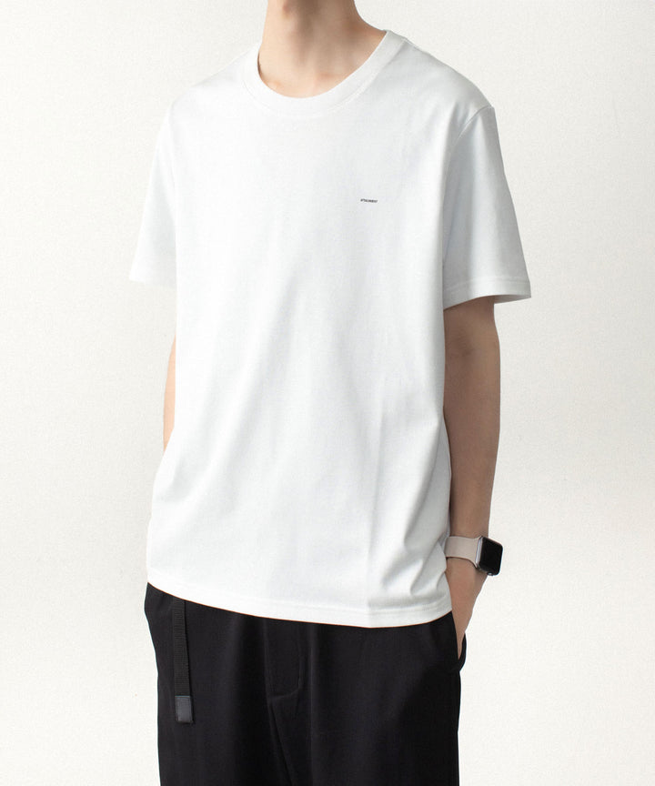 ATTACHMENT アタッチメントの100//3 JERSEY LOGO S/S TEE - WHITEの公式通販サイトsession福岡セレクトショップ