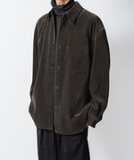 画像をギャラリービューアに読み込む, VEIN ヴェインのFINX CO CORDUROY L/S SHIRT - D.GRAYの公式通販サイトsession福岡セレクトショップ
