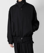 画像をギャラリービューアに読み込む, ATTACHMENT アタッチメントの2/48 WO KERSEY ZIP UP BOMBER JACKET - BLACK 公式通販サイトsession福岡セレクトショップ
