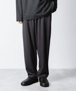 画像をギャラリービューアに読み込む, ATTACHMENT アタッチメントのCOTTON DOUBLE FACE LOUNGE TROUSERS - D.GRAYの公式通販サイトsession福岡セレクトショップ
