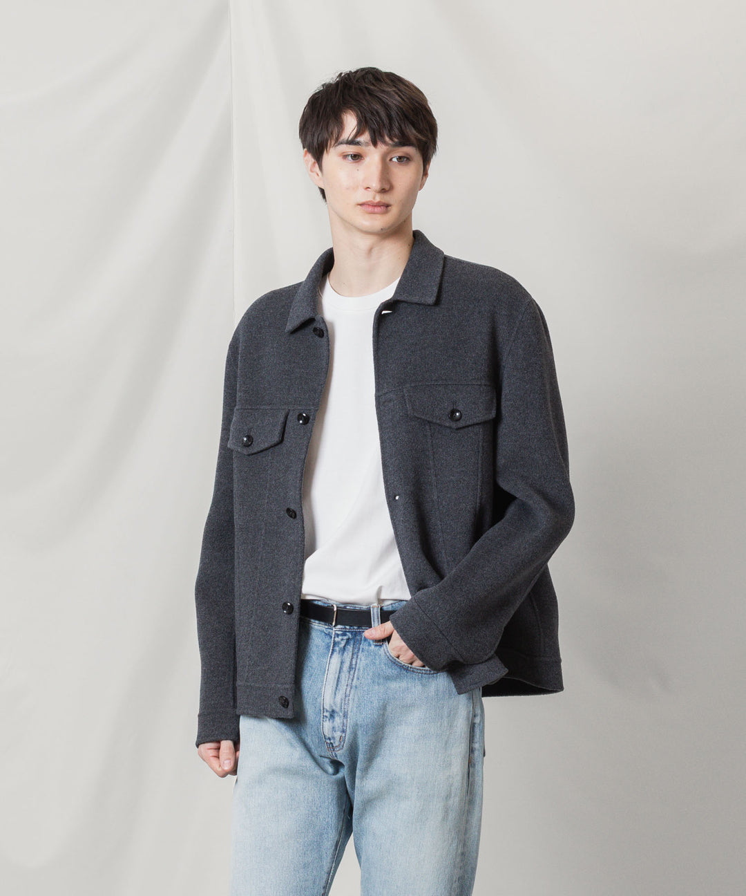 ATTACHMENT アタッチメントのWO/CA DOUBLE FACE BEAVER TRACKER JACKET - X.GRAYの公式通販サイトsession福岡セレクトショップ