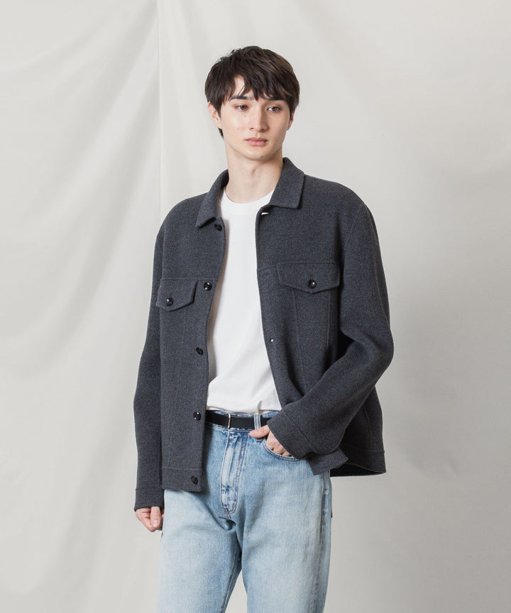 ATTACHMENT アタッチメントのWO/CA DOUBLE FACE BEAVER TRACKER JACKET - X.GRAYの公式通販サイトsession福岡セレクトショップ