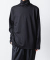 【 ATTACHMENT / EXCLUSIVE ITEM 】WO/NYスムース ハイネックカットソー L/S - D.NAVY